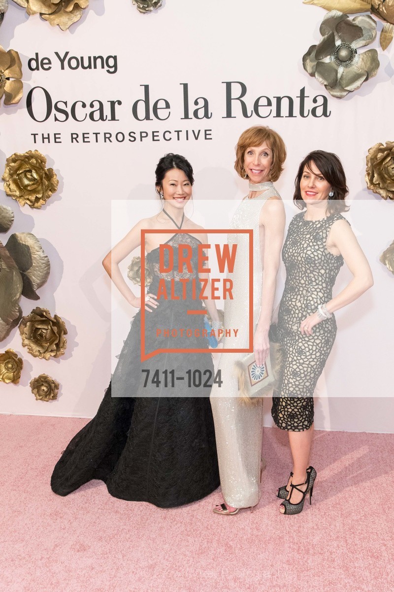 Huifen Chan, Nancy Kukacka, Beth Grossman, Oscar de la Renta Benefit Gala, de Young Museum. 50 Hagiwara Tea Garden Drive, Photo #7411-1024 Huifen Chan, Nancy Kukacka, Beth Grossman, Photo #7411-1024