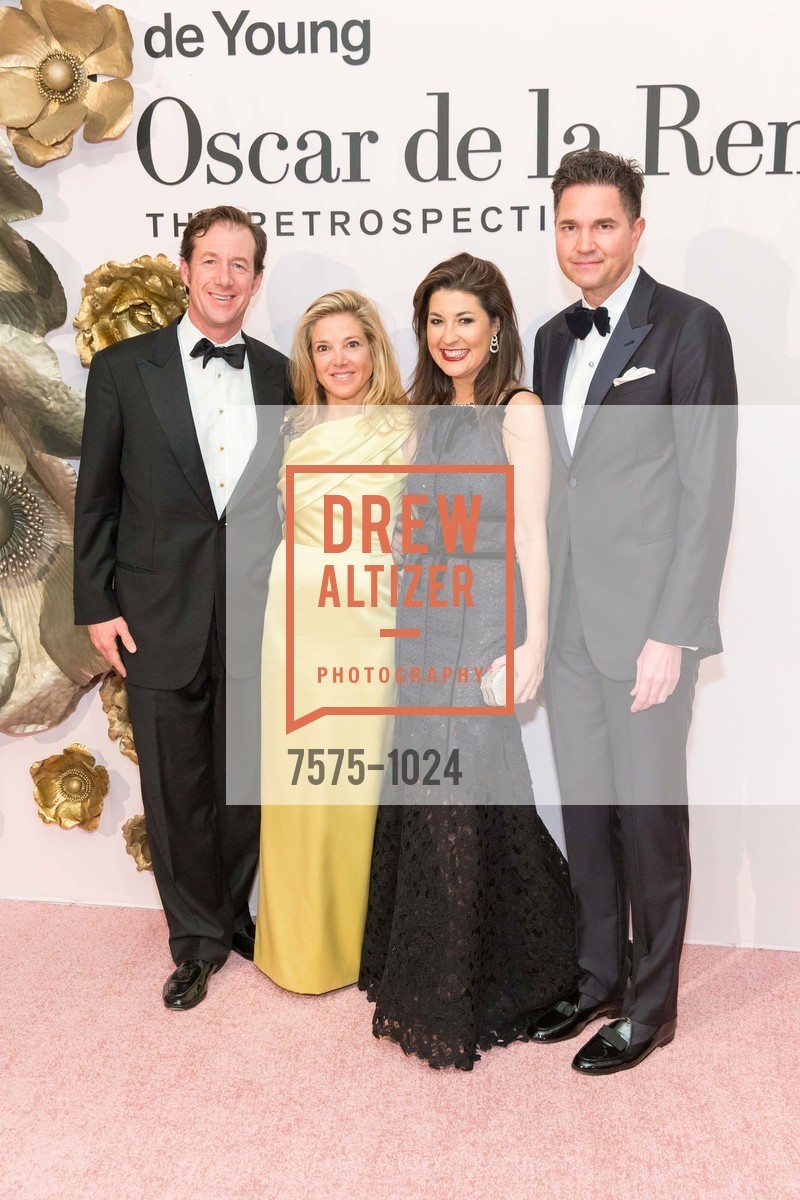 Bo Lasater, Kathryn Lasater, Capera Ryan, Alex Chases, Oscar de la Renta Benefit Gala, de Young Museum. 50 Hagiwara Tea Garden Drive, Photo #7575-1024 Bo Lasater, Kathryn Lasater, Capera Ryan, Alex Chases, Photo #7575-1024