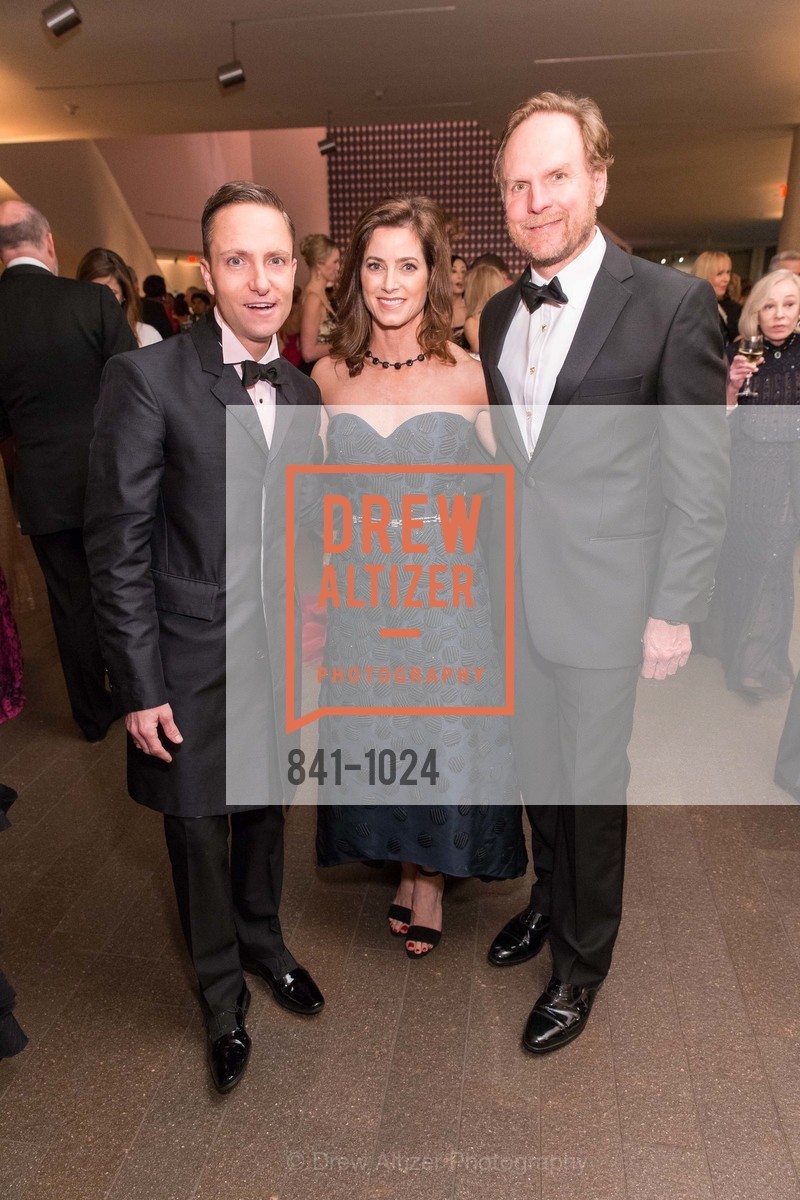 Ken Fulk, Carol Bonnie, Shelby Bonnie, Oscar de la Renta Benefit Gala, de Young Museum. 50 Hagiwara Tea Garden Drive, Photo #841-1024 Ken Fulk, Carol Bonnie, Shelby Bonnie, Photo #841-1024