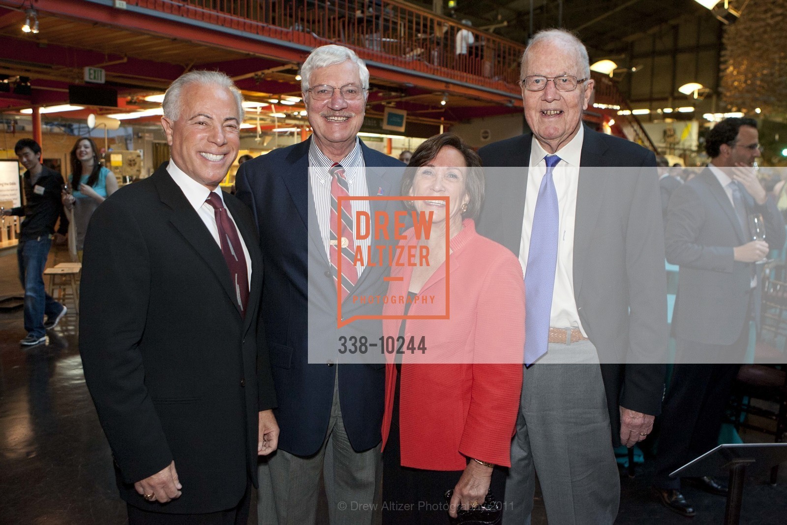 Stephen Bley, Chuck Paskerian, Sandy Bley, Bill Bowes, 34th Annual EXPLORATORIUM Awards Dinner: SCIENCE FOR DECISION MAKING, US, May 5th, 2011, Photo #338-10244 Stephen Bley, Chuck Paskerian, Sandy Bley, Bill Bowes, Photo #338-10244