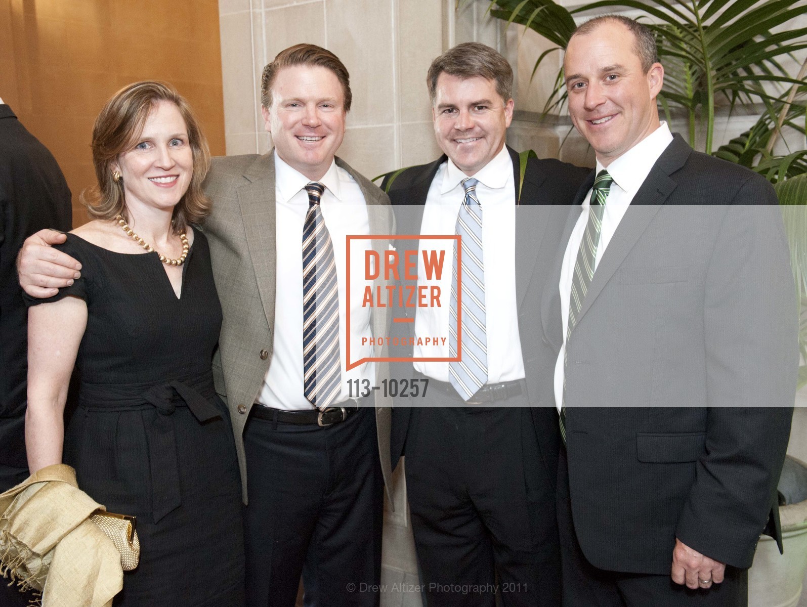 Dodie Crawford, Steve Sutro, Ned Lawton, Mark English, BOYS AND GIRLS CLUB OF SAN FRANCISCO 2011 Annual Gala - Themed to Camp Mendocino's 80th Anniversary, Honoring the Guardsmen, US, May 5th, 2011, Photo #113-10257 Dodie Crawford, Steve Sutro, Ned Lawton, Mark English, Photo #113-10257