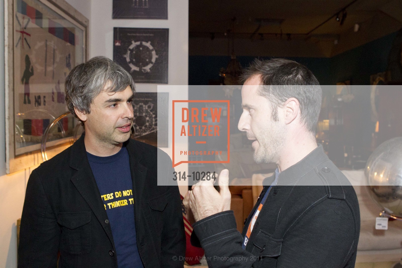 Larry Page, Evan Williams, 1.0 Web Launch Party at HD BUTTERCUP, US, June 12th, 2011, Photo #314-10284 Larry Page, Evan Williams, Photo #314-10284