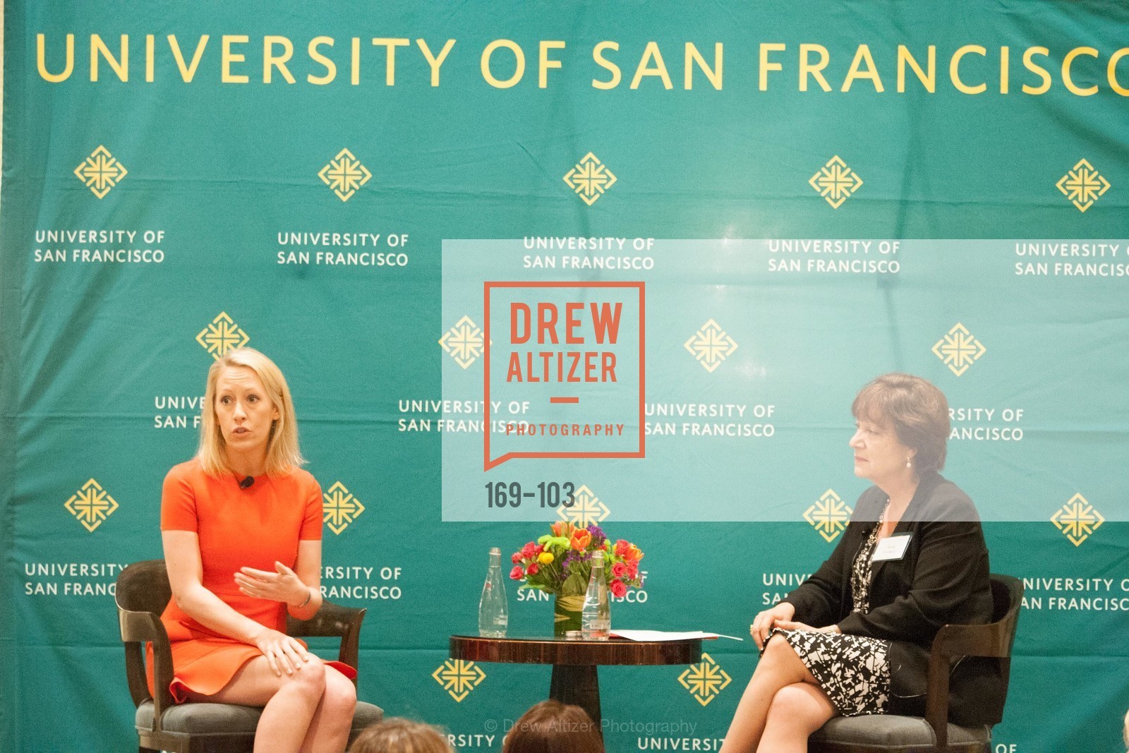 Julia Hartz, Rose Guibault, USF's Women in Leadership & Philanthropy Luncheon, Four Seasons. 757 Market St, San Francisco, CA, May 14th, 2015,Drew Altizer, Drew Altizer Photography, full-service agency, private events, San Francisco photographer, photographer california