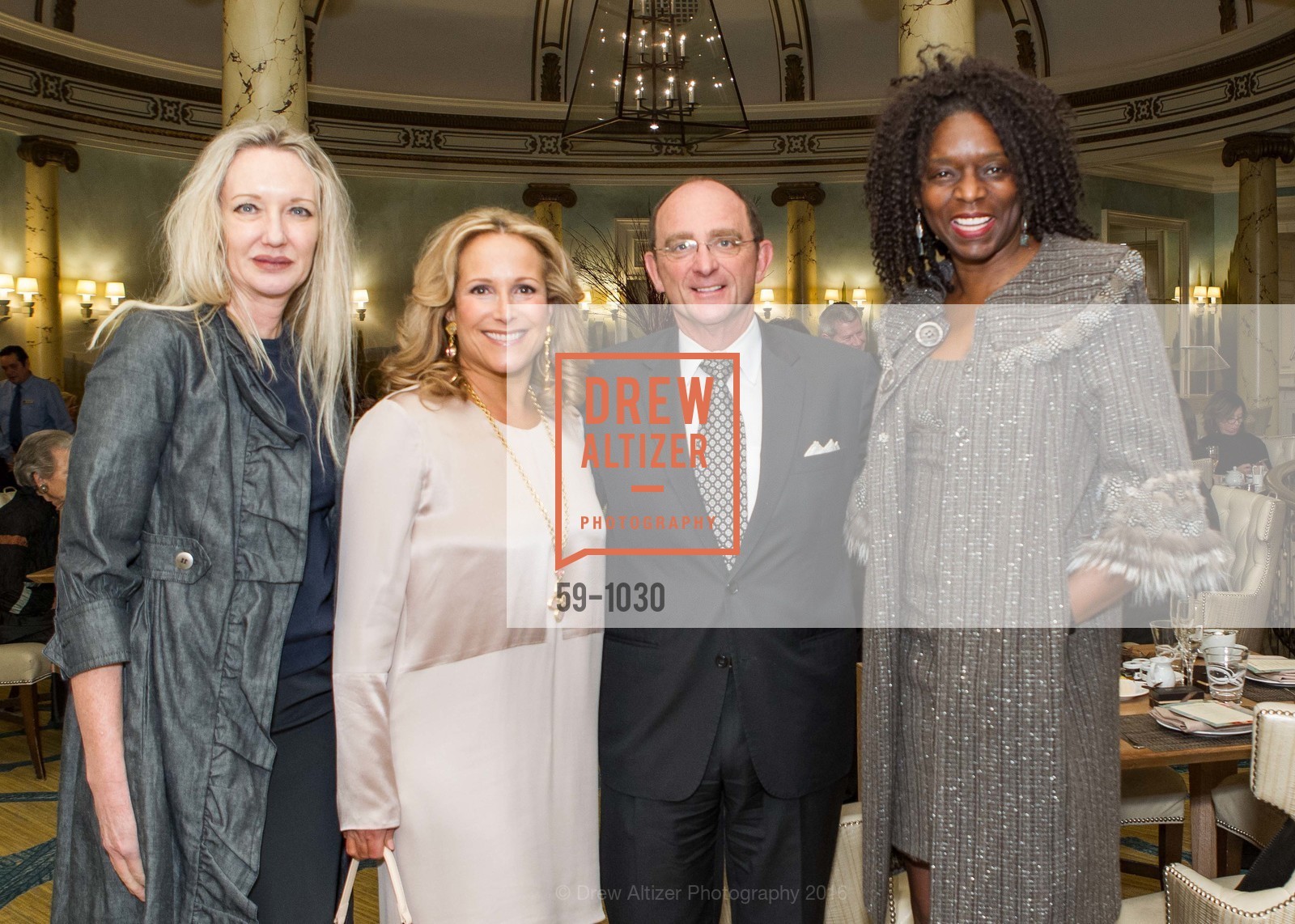Dorothy Torresi, Lorre Erlick, Tom Klein, Kelly Carter, Tea & Fashion at Fairmont San Francisco, Fairmont, March 11th, 2016, Photo #59-1030 Dorothy Torresi, Lorre Erlick, Tom Klein, Kelly Carter, Photo #59-1030