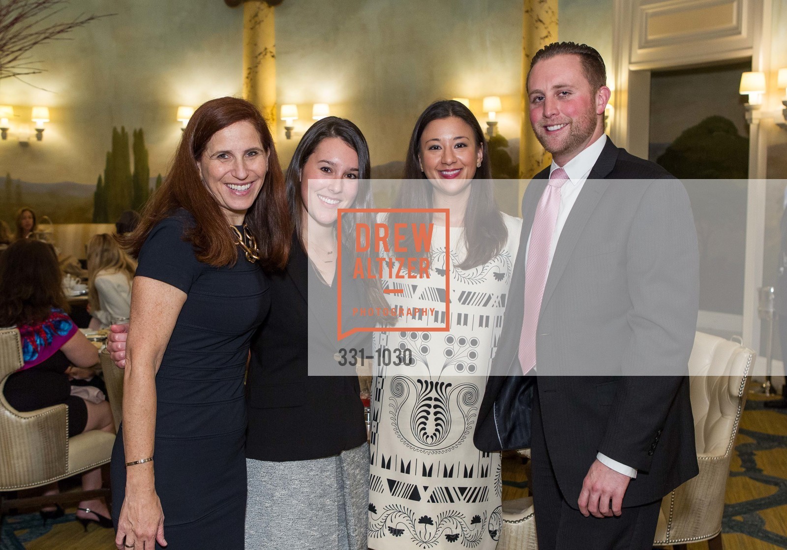 Michelle Gilman Jasen, Jennifer Hardy, Melissa Farrar, Michael Morris, Tea & Fashion at Fairmont San Francisco, Fairmont, March 11th, 2016, Photo #331-1030 Michelle Gilman Jasen, Jennifer Hardy, Melissa Farrar, Michael Morris, Photo #331-1030