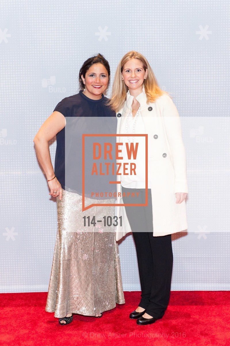 Jenna Cushner, Jenny Haeg, The BUILD Gala, Pier 27. Pier 27, March 12th, 2016, Photo #114-1031 Jenna Cushner, Jenny Haeg, Photo #114-1031
