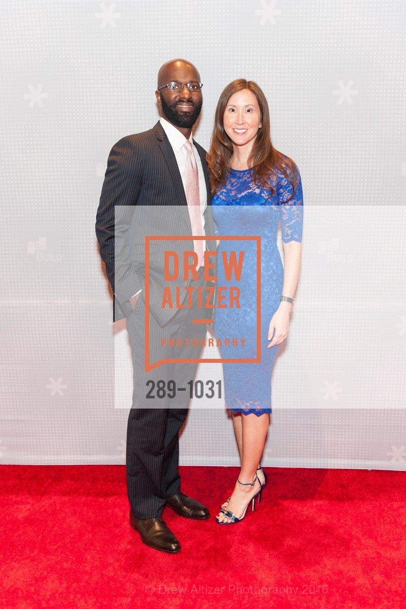 Alex Lowder, Melissa Knievel, The BUILD Gala, Pier 27. Pier 27, March 12th, 2016, Photo #289-1031 Alex Lowder, Melissa Knievel, Photo #289-1031