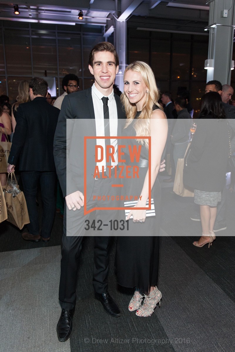 Brandon Watkins, Lauren Lucido, The BUILD Gala, Pier 27. Pier 27, March 12th, 2016, Photo #342-1031 Brandon Watkins, Lauren Lucido, Photo #342-1031