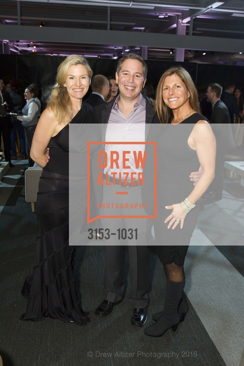 Trish Jacob, Karl Jacob, Jennifer Raby, The BUILD Gala, Pier 27. Pier 27, March 12th, 2016, Photo #3153-1031 Trish Jacob, Karl Jacob, Jennifer Raby, Photo #3153-1031