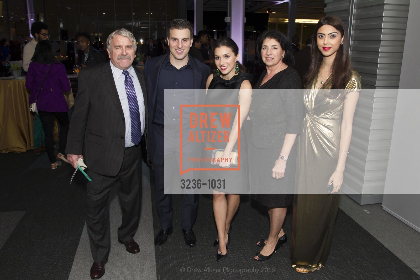 Robert Chesky, Brian Chesky, Allison Chesky, Deborah Chesky, Elissa Patel, The BUILD Gala, Pier 27. Pier 27, March 12th, 2016, Photo #3236-1031 Robert Chesky, Brian Chesky, Allison Chesky, Deborah Chesky, Elissa Patel, Photo #3236-1031
