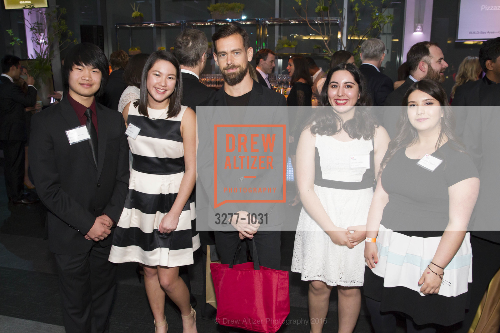Tye, Isabella Yee, Jack Dorsey, Jennifer Lomeli, Cynthia Gallegos, The BUILD Gala, Pier 27. Pier 27, March 12th, 2016, Photo #3277-1031 Tye, Isabella Yee, Jack Dorsey, Jennifer Lomeli, Cynthia Gallegos, Photo #3277-1031