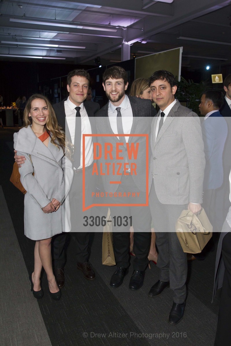 Cecilia Nagorney, Kevin Carter, Brian Paperny, Joe Zade, The BUILD Gala, Pier 27. Pier 27, March 12th, 2016, Photo #3306-1031 Cecilia Nagorney, Kevin Carter, Brian Paperny, Joe Zade, Photo #3306-1031