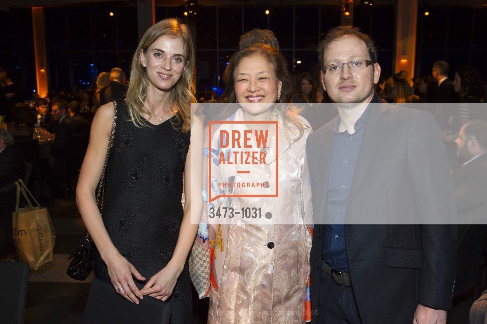 Lidiya Litoshenko, Olivia Decker, Andre Morozov, The BUILD Gala, Pier 27. Pier 27, March 12th, 2016, Photo #3473-1031 Lidiya Litoshenko, Olivia Decker, Andre Morozov, Photo #3473-1031