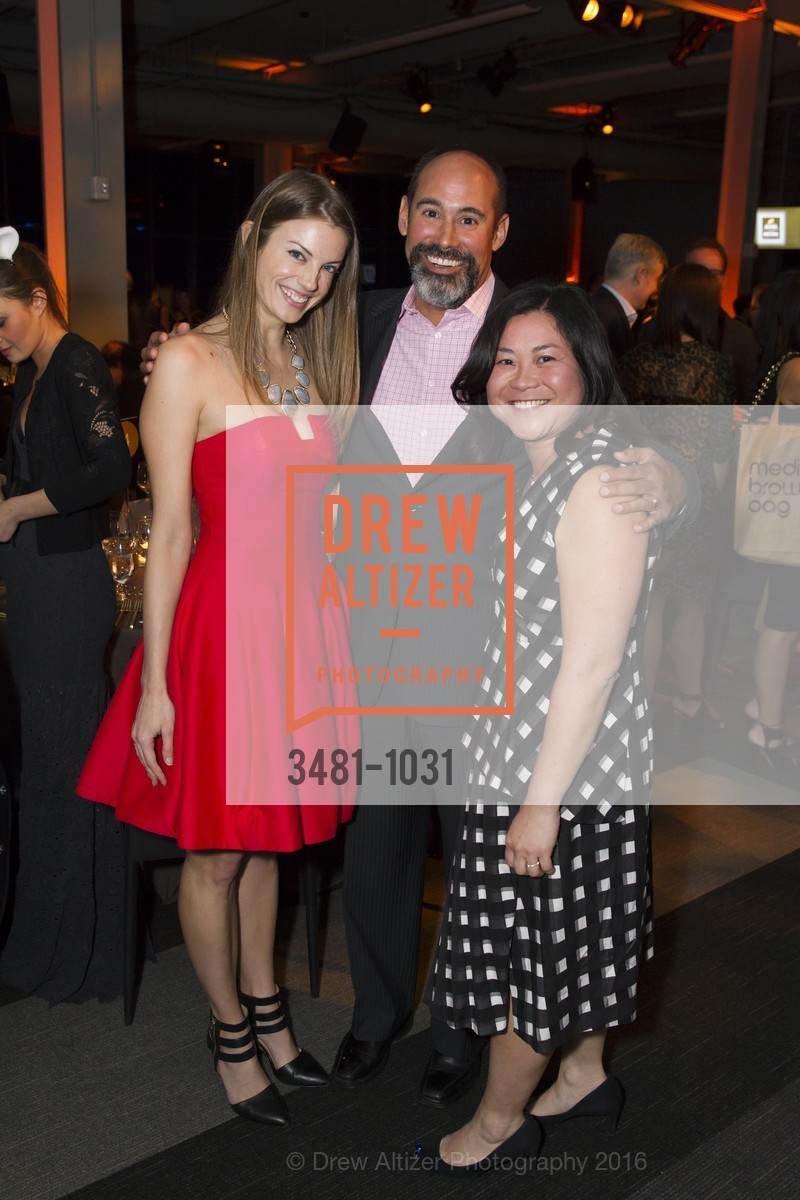 Julie Herrin, Michael Thiel, Marcie Vu, The BUILD Gala, Pier 27. Pier 27, March 12th, 2016, Photo #3481-1031 Julie Herrin, Michael Thiel, Marcie Vu, Photo #3481-1031