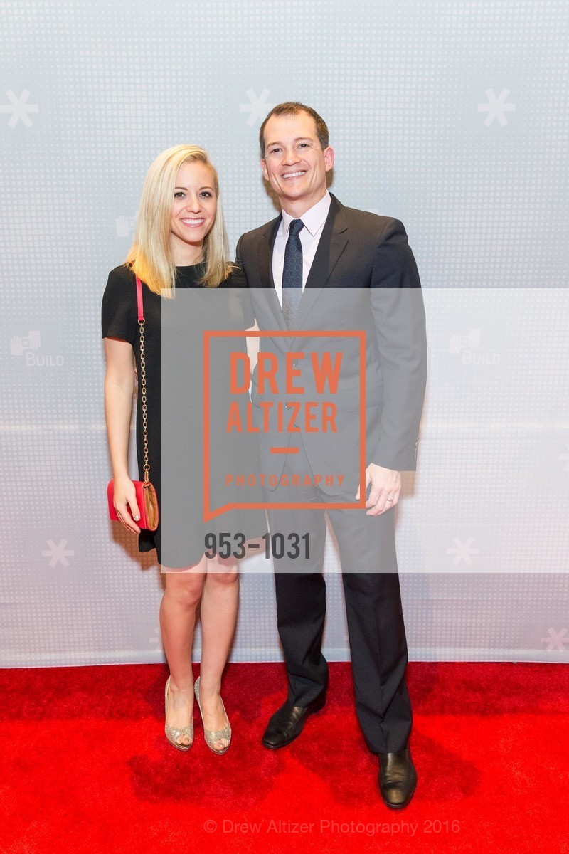 Lydia Wright, Andrew Wright, The BUILD Gala, Pier 27. Pier 27, March 12th, 2016, Photo #953-1031 Lydia Wright, Andrew Wright, Photo #953-1031