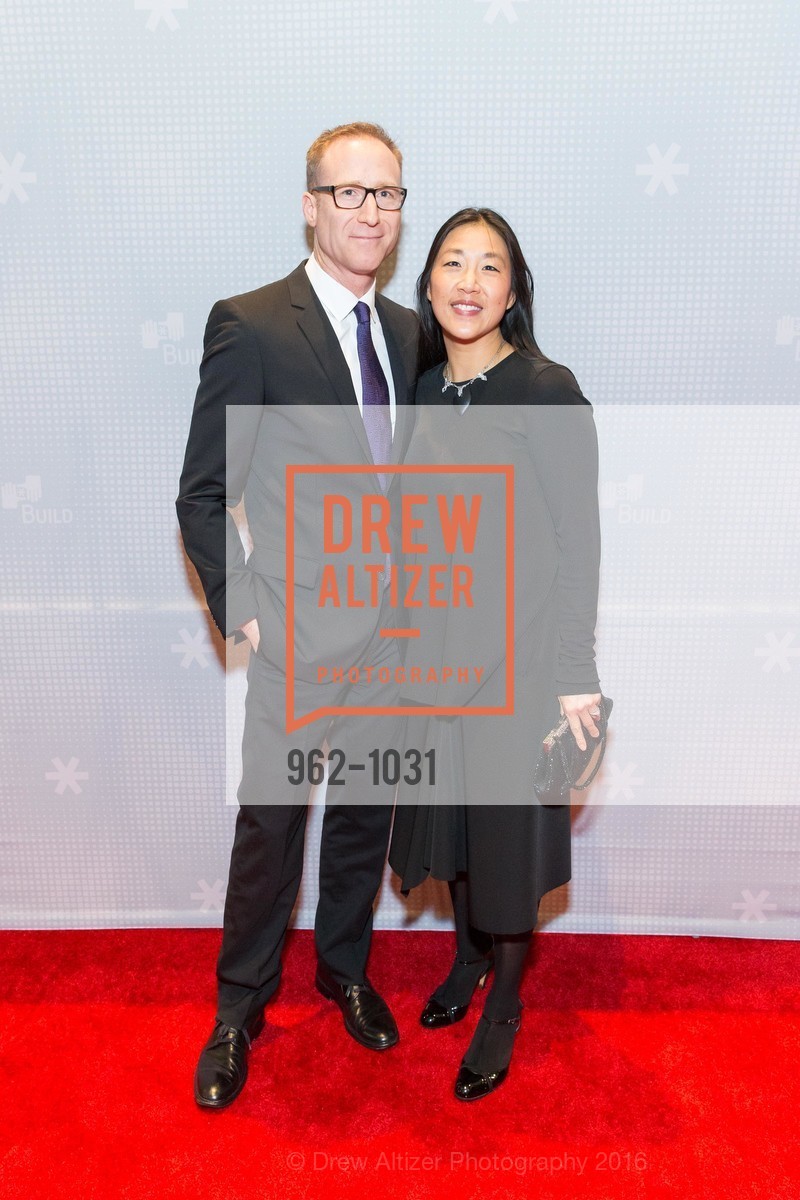 Michael Fisher, Ling-Hua Wu, The BUILD Gala, Pier 27. Pier 27, March 12th, 2016, Photo #962-1031 Michael Fisher, Ling-Hua Wu, Photo #962-1031