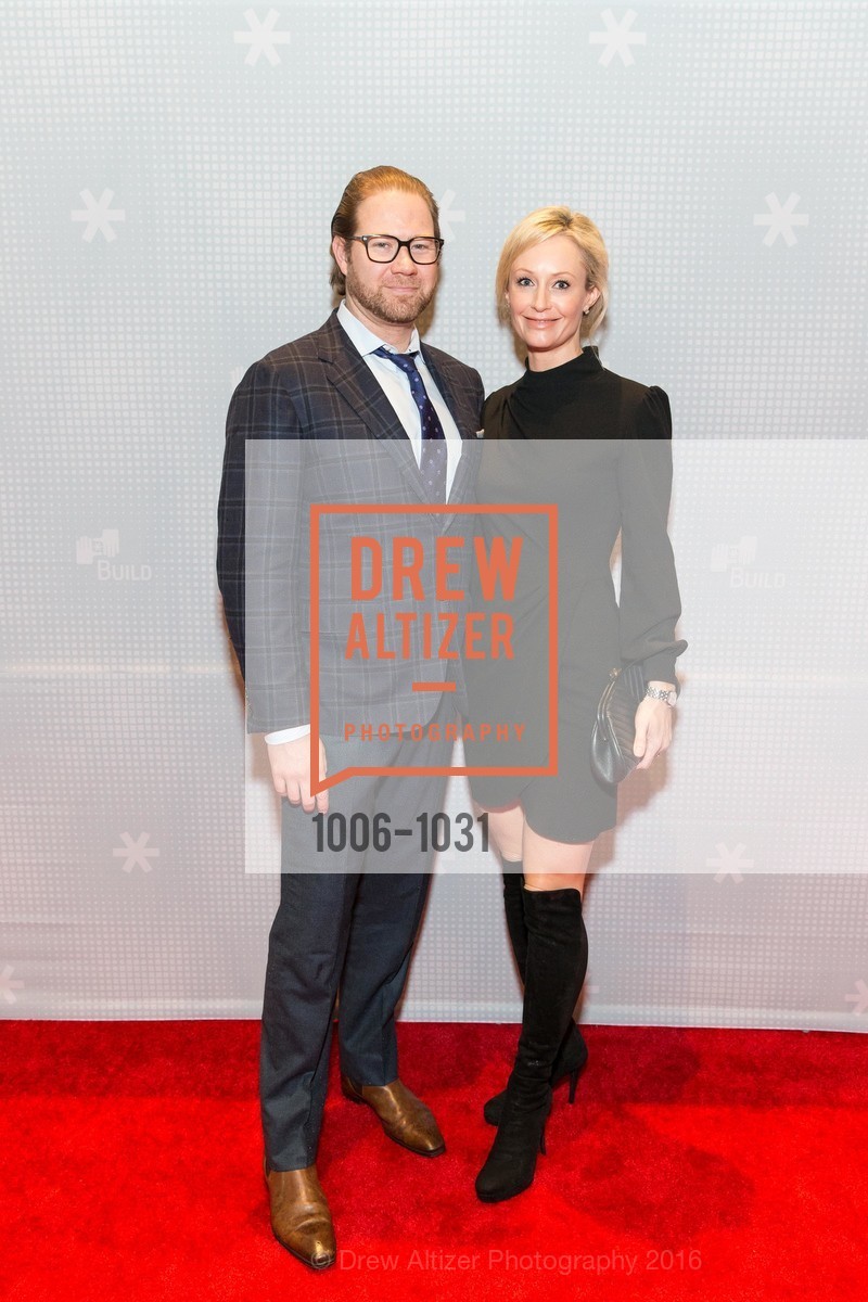 Dan Schwartz, Cassandra Trainor, The BUILD Gala, Pier 27. Pier 27, March 12th, 2016, Photo #1006-1031 Dan Schwartz, Cassandra Trainor, Photo #1006-1031