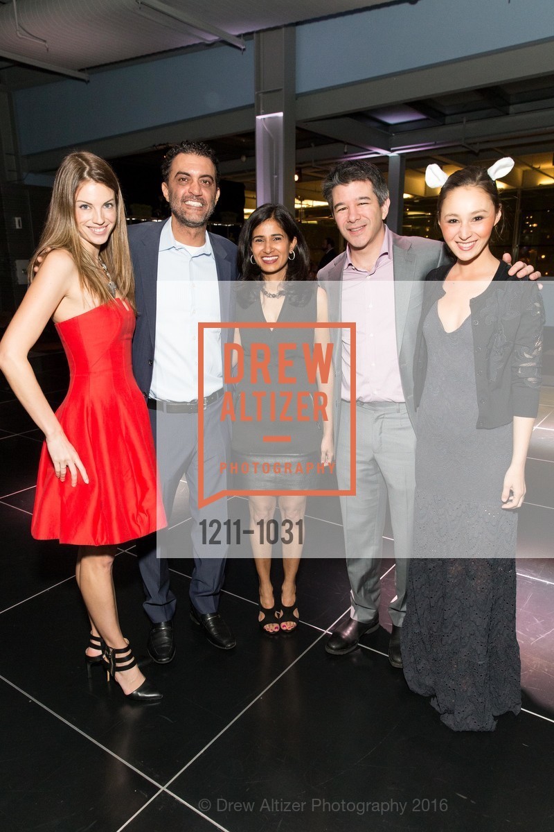 Julie Herrin, Emil Michael, Varsha Rao, Travis Kalanick, Gabi Holzwarth, The BUILD Gala, Pier 27. Pier 27, March 12th, 2016, Photo #1211-1031 Julie Herrin, Emil Michael, Varsha Rao, Travis Kalanick, Gabi Holzwarth, Photo #1211-1031