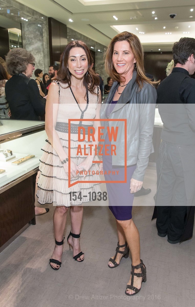Gina Peterson, Shannon Wong, Cocktails hosted by Tiffany's for SFMOMA Modern Ball Kick Off, Tiffany & Company. 350 Post St, March 16th, 2016, Photo #154-1038 Gina Peterson, Shannon Wong, Photo #154-1038