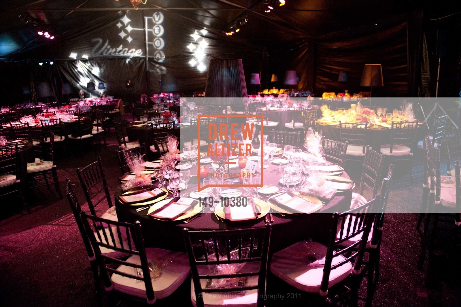 Atmosphere, ROSS VALLY WOMEN'S LEAGUE Vintage Vegas, October 3rd, 2011, Photo,Drew Altizer, Drew Altizer Photography, full-service agency, private events, San Francisco photographer, photographer california