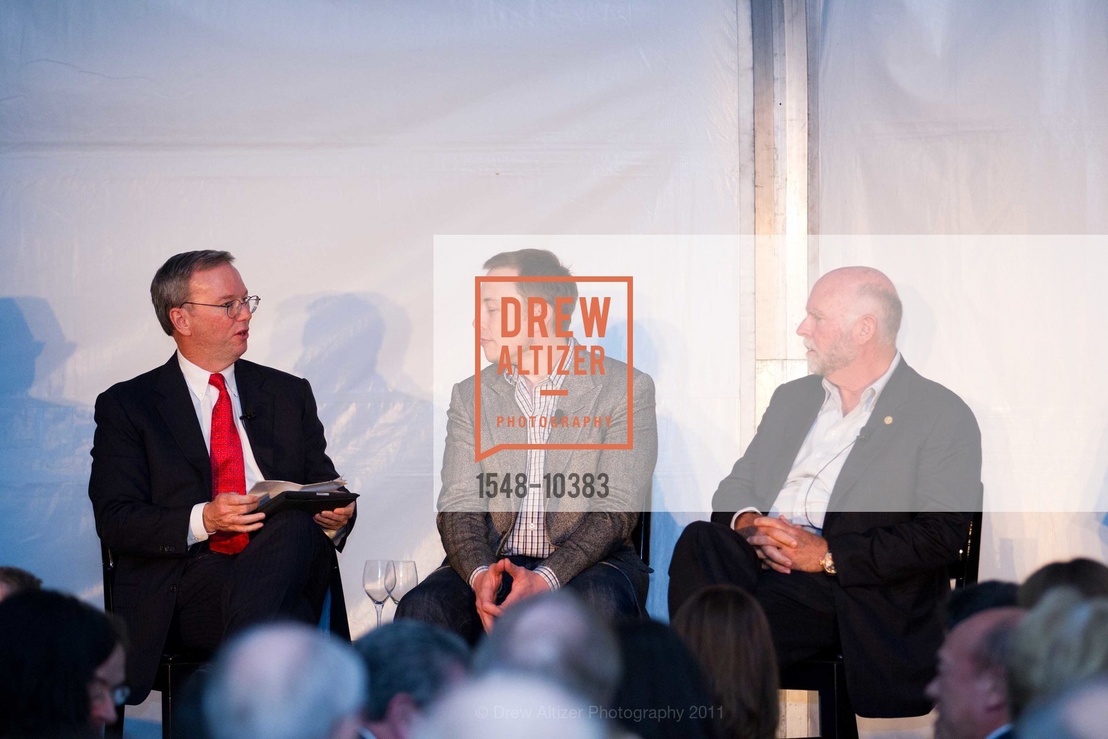 Eric Schmidt, Elon Musk, Craig Venter, Photo #1548-10383