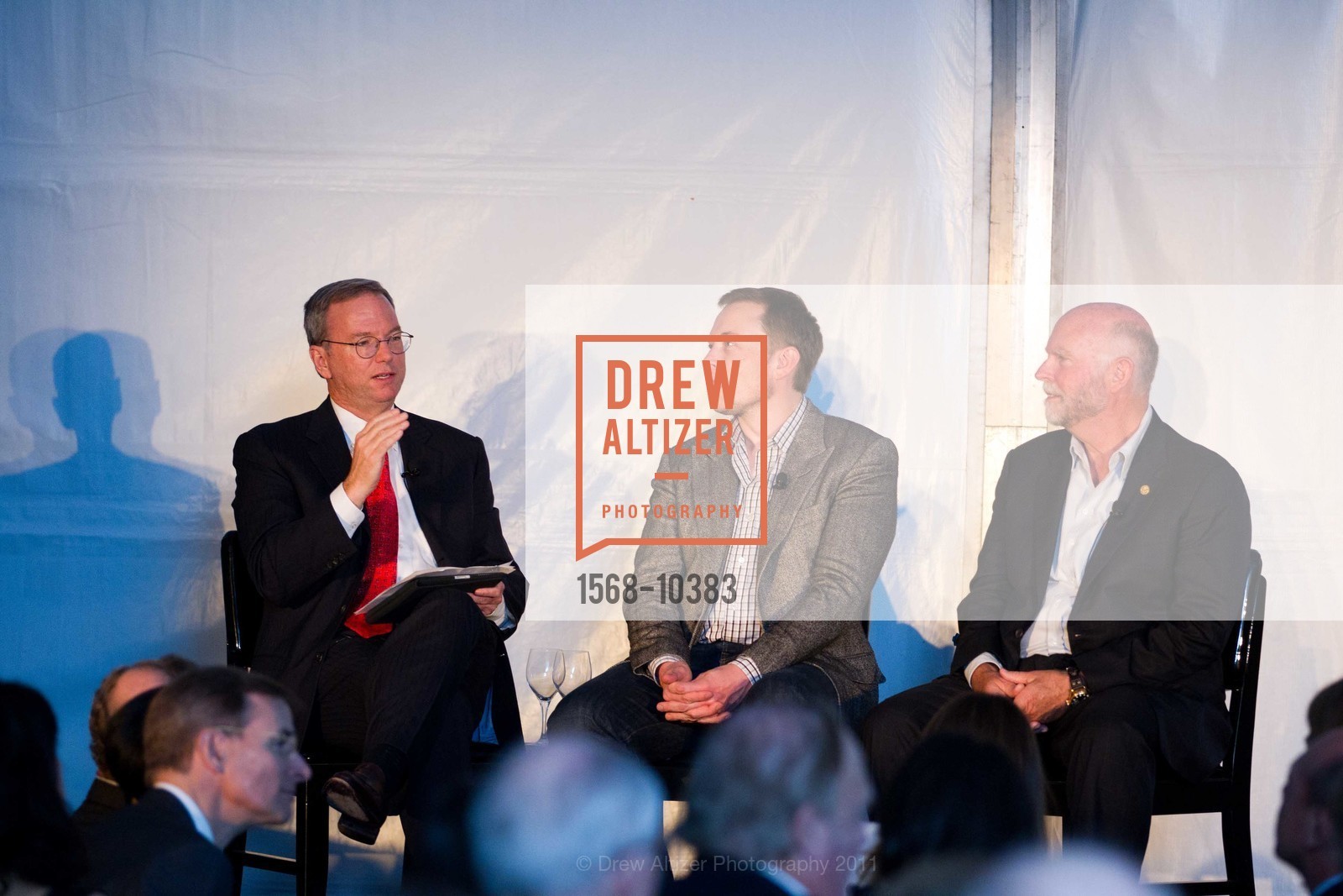 Eric Schmidt, Elon Musk, Craig Venter, CALIFORNIA ACADEMY OF SCIENCES 25th Annual Big Bang Gala, US, May 6th, 2011, Photo #1568-10383 Eric Schmidt, Elon Musk, Craig Venter, Photo #1568-10383