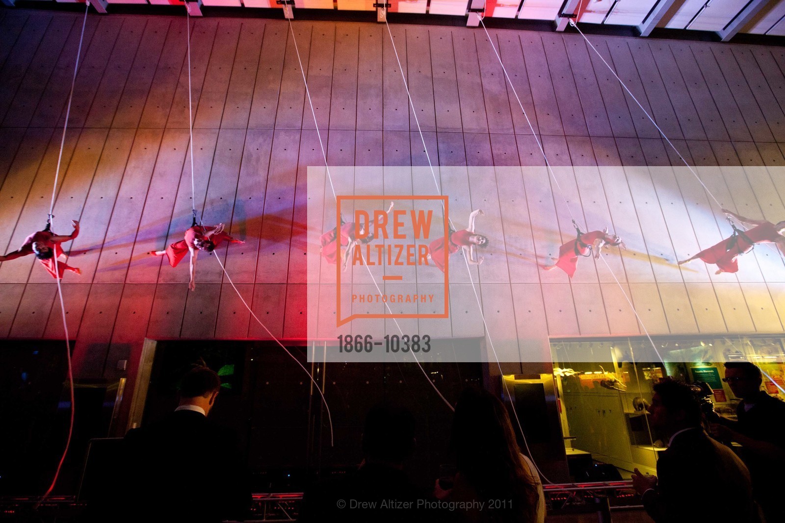 Performance By Project Bandaloop, CALIFORNIA ACADEMY OF SCIENCES 25th Annual Big Bang Gala, US, May 6th, 2011