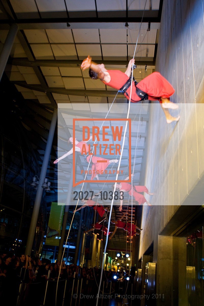 Performance By Project Bandaloop, CALIFORNIA ACADEMY OF SCIENCES 25th Annual Big Bang Gala, US, May 6th, 2011