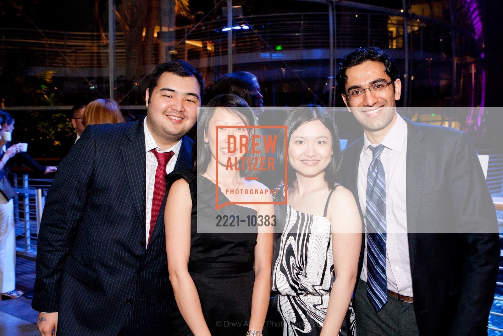 Ray Win, Vivian Shen, Emily Han, Salil Phadnis, CALIFORNIA ACADEMY OF SCIENCES 25th Annual Big Bang Gala, US, May 6th, 2011, Photo #2221-10383 Ray Win, Vivian Shen, Emily Han, Salil Phadnis, Photo #2221-10383