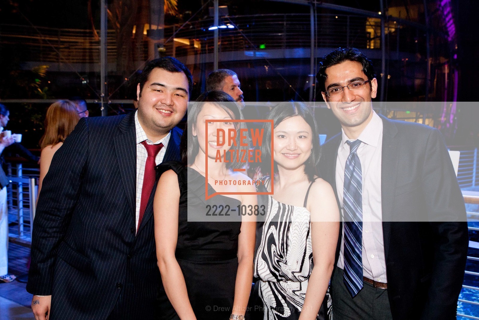 Ray Win, Vivian Shen, Emily Han, Salil Phadnis, CALIFORNIA ACADEMY OF SCIENCES 25th Annual Big Bang Gala, US, May 6th, 2011, Photo #2222-10383 Ray Win, Vivian Shen, Emily Han, Salil Phadnis, Photo #2222-10383