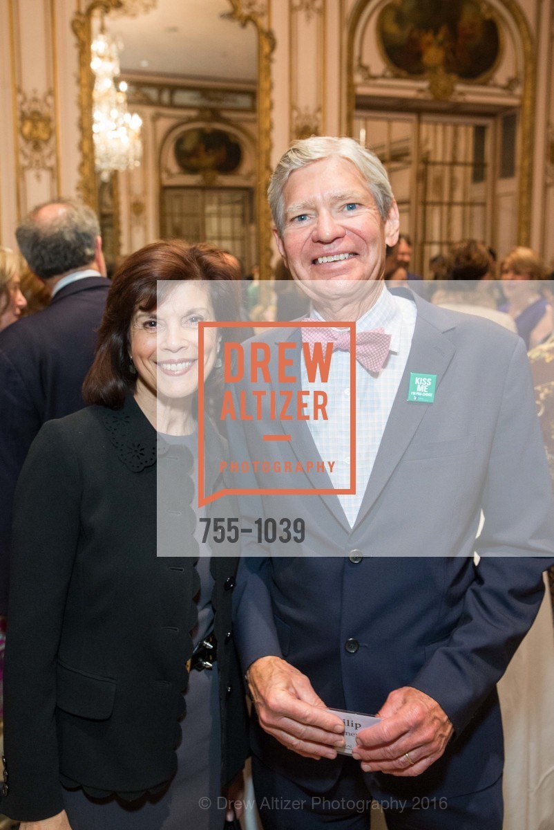 Julie Ballard, Philip Darney, San Francisco Power of Choice Luncheon, The Fairmont San Francisco. 950 Mason St, March 17th, 2016, Photo #755-1039 Julie Ballard, Philip Darney, Photo #755-1039
