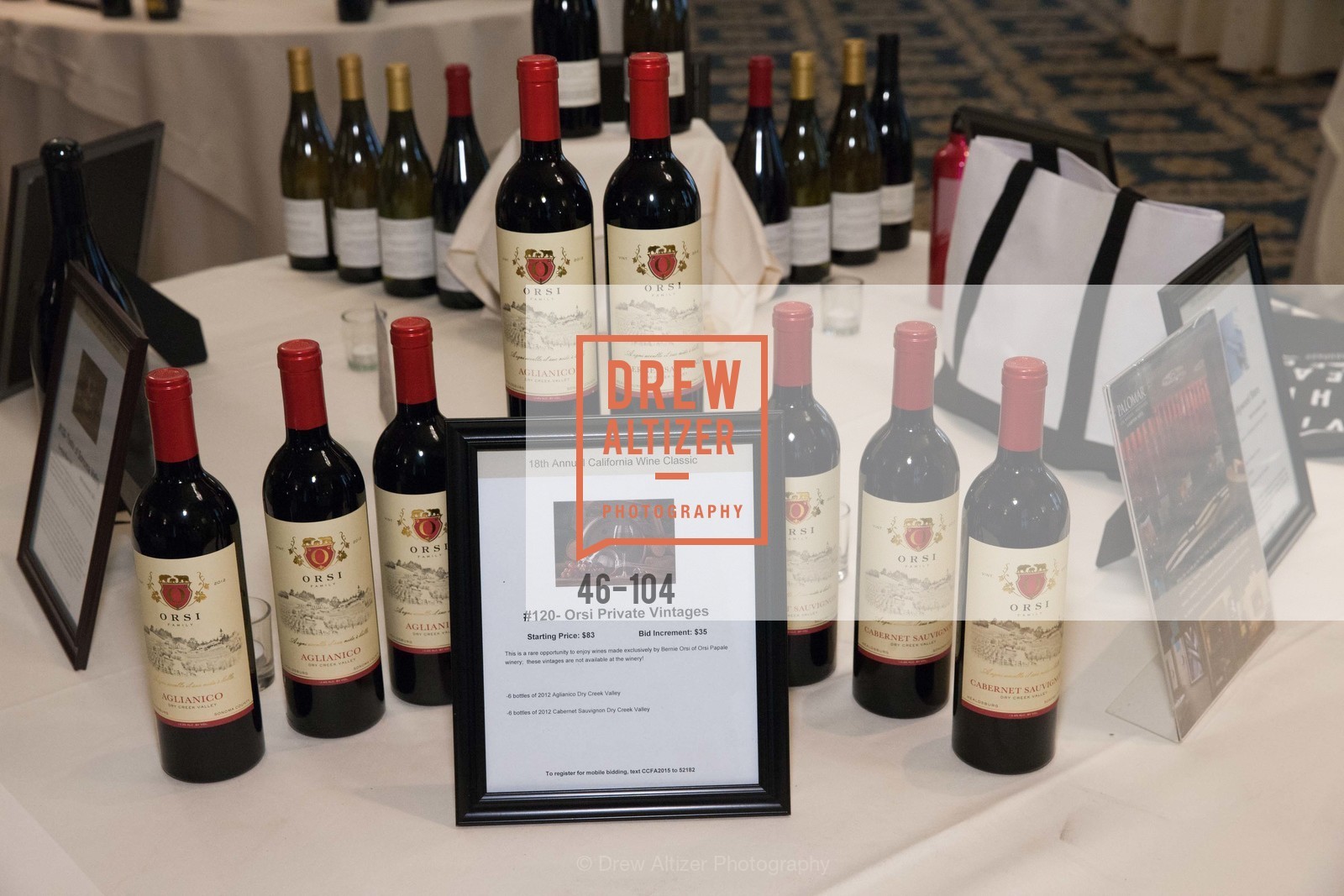 Atmosphere, 8th Annual California Wine Classic, May 14th, 2015, Photo,Drew Altizer, Drew Altizer Photography, full-service agency, private events, San Francisco photographer, photographer california