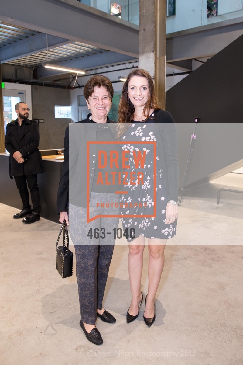 Mary Ellen Herringer, Sarah Herringer, Minnesota Street Project Opening Party, 1275 Minnesota Street. 1275 Minnesota Street, March 17th, 2016, Photo #463-1040 Mary Ellen Herringer, Sarah Herringer, Photo #463-1040