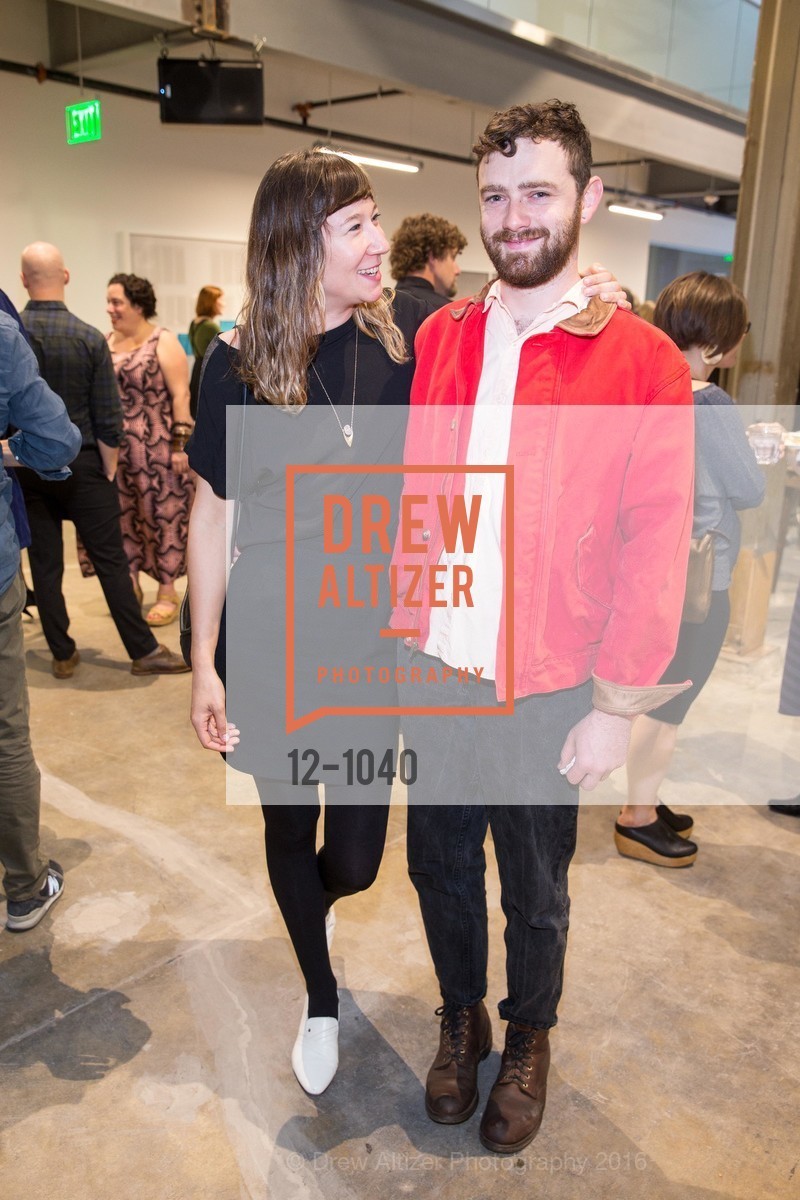 Rachel Bussieres, Shawn Mclenon, Minnesota Street Project Opening Party, 1275 Minnesota Street. 1275 Minnesota Street, March 17th, 2016, Photo #12-1040 Rachel Bussieres, Shawn Mclenon, Photo #12-1040