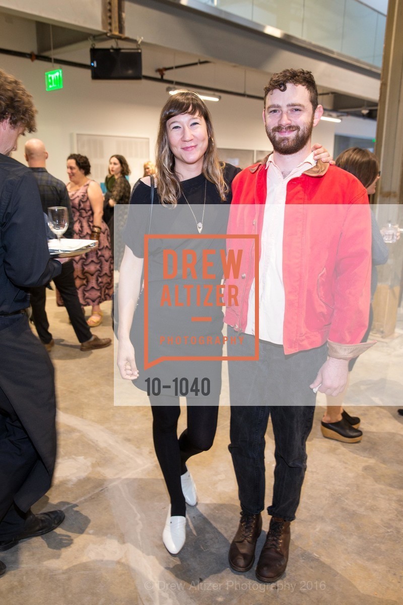 Rachel Bussieres, Shawn Mclenon, Minnesota Street Project Opening Party, 1275 Minnesota Street. 1275 Minnesota Street, March 17th, 2016, Photo #10-1040 Rachel Bussieres, Shawn Mclenon, Photo #10-1040
