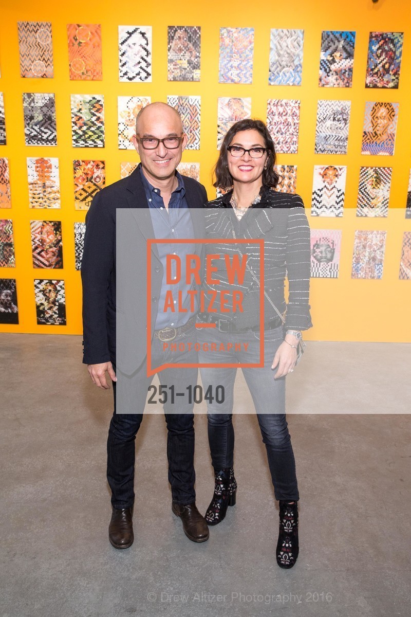Eric McDougall, Claudia Ceniceros, Minnesota Street Project Opening Party, 1275 Minnesota Street. 1275 Minnesota Street, March 17th, 2016, Photo #251-1040 Eric McDougall, Claudia Ceniceros, Photo #251-1040