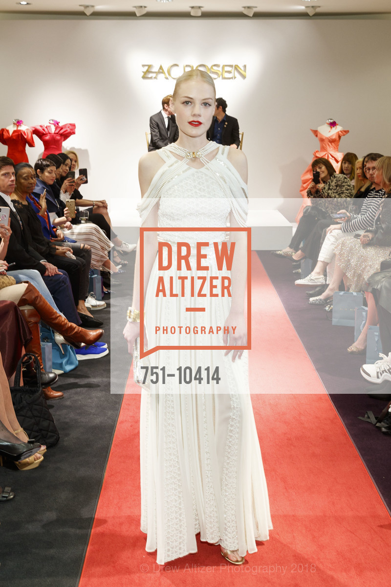 Fashion Show, Neiman Marcus Hosts Zac Posen and Ken Downing Personal Appearance and Fashion Show, Neiman Marcus, 3rd Floor. 150 Stockton Street, April 12th, 2018, Photo #751-10414 Fashion Show, Photo #751-10414
