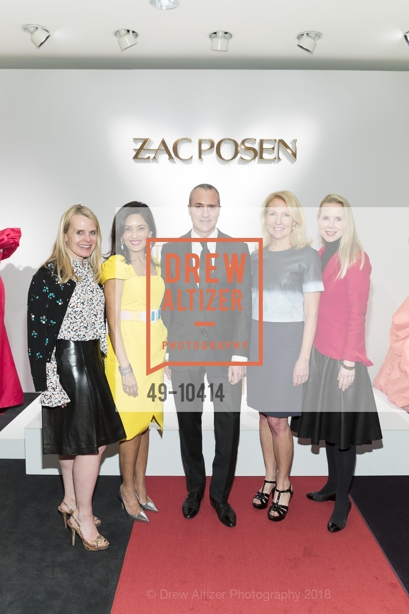Jane Mudge, Komal Shah, Todd Hoyles, Ann Girard, Shannon Cronan, Neiman Marcus Hosts Zac Posen and Ken Downing Personal Appearance and Fashion Show, Neiman Marcus, 3rd Floor. 150 Stockton Street, April 12th, 2018