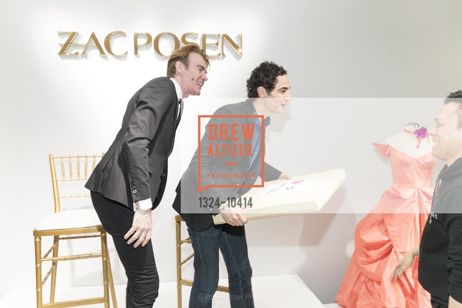Ken Downing, Zac Posen, Neiman Marcus Hosts Zac Posen and Ken Downing Personal Appearance and Fashion Show, Neiman Marcus, 3rd Floor. 150 Stockton Street, April 12th, 2018,Drew Altizer, Drew Altizer Photography, full-service agency, private events, San Francisco photographer, photographer california