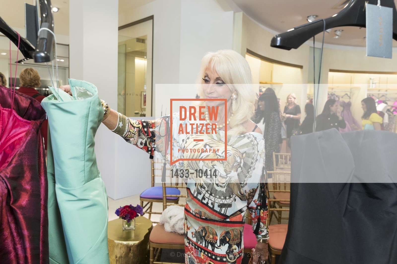 Daru Kawalkowski, Neiman Marcus Hosts Zac Posen and Ken Downing Personal Appearance and Fashion Show, Neiman Marcus, 3rd Floor. 150 Stockton Street, April 12th, 2018, Photo #1433-10414 Daru Kawalkowski, Photo #1433-10414