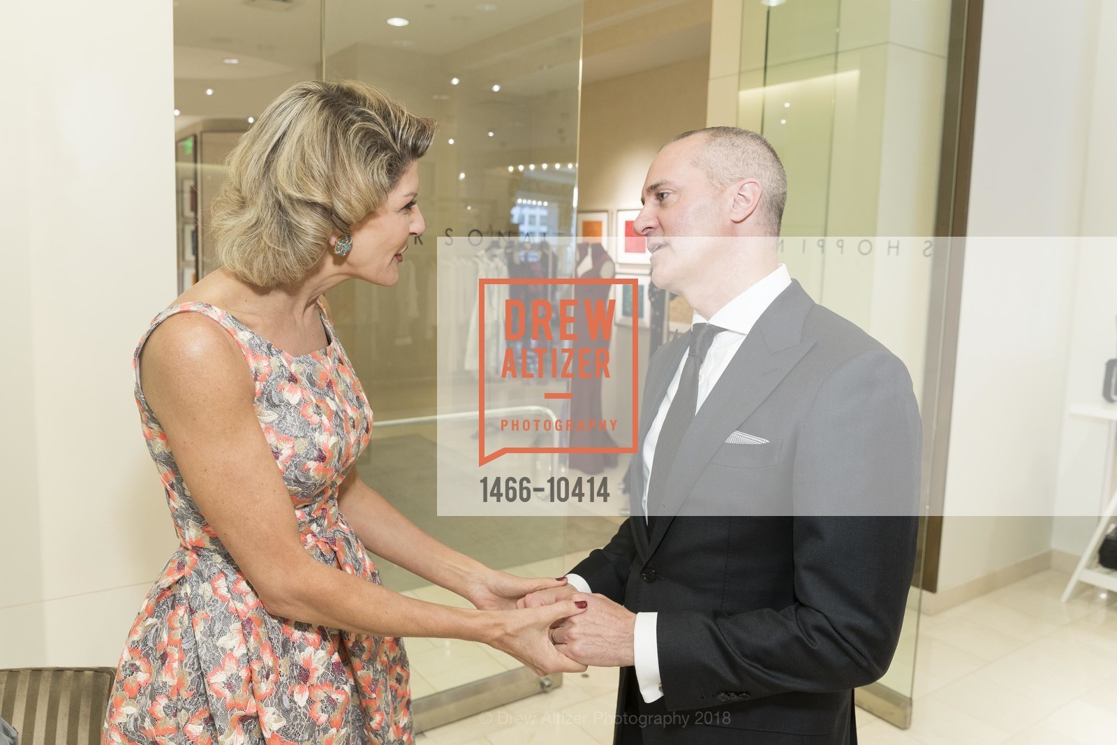 Karen Caldwell, Todd Hoyles, Neiman Marcus Hosts Zac Posen and Ken Downing Personal Appearance and Fashion Show, Neiman Marcus, 3rd Floor. 150 Stockton Street, April 12th, 2018,Drew Altizer, Drew Altizer Photography, full-service agency, private events, San Francisco photographer, photographer california