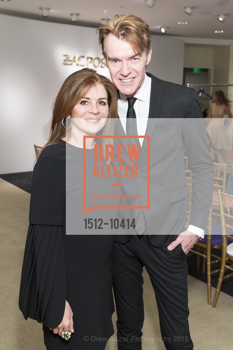 Farah Makras, Ken Downing, Neiman Marcus Hosts Zac Posen and Ken Downing Personal Appearance and Fashion Show, Neiman Marcus, 3rd Floor. 150 Stockton Street, April 12th, 2018, Photo #1512-10414 Farah Makras, Ken Downing, Photo #1512-10414
