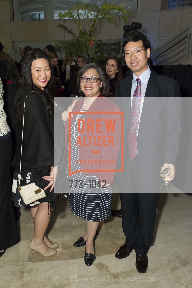 Claudia Shen with Elizabeth Sevilla and David Yuan