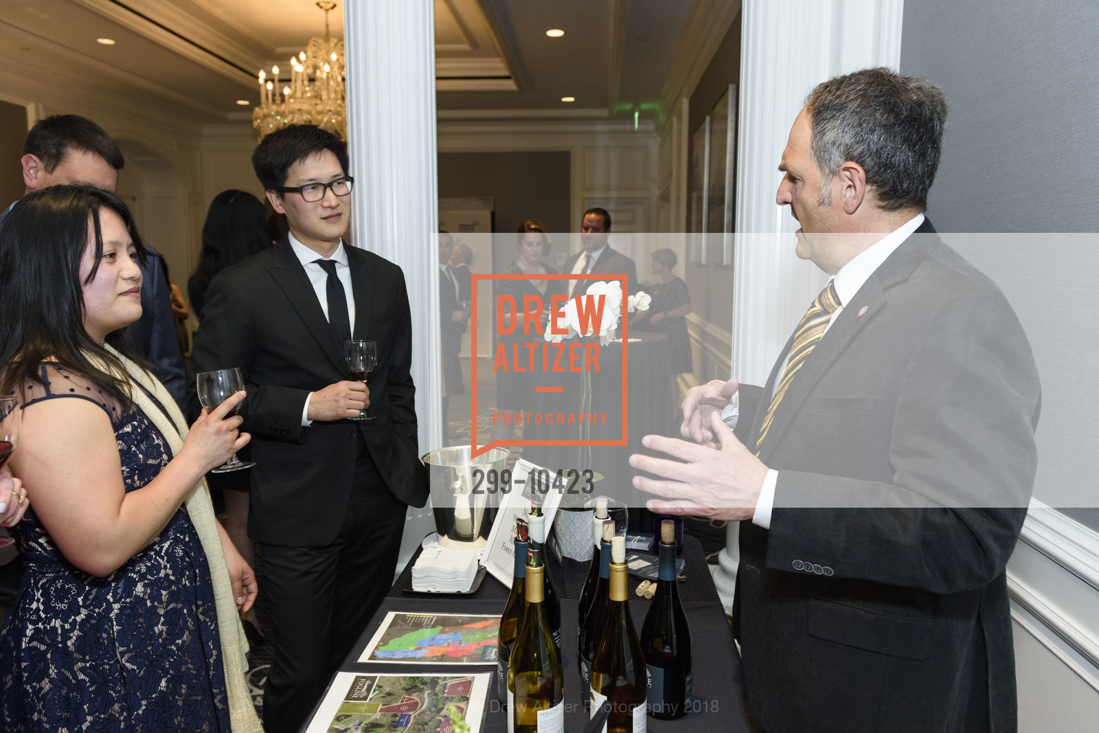 Atmosphere, Crohn's and Colitis Foundation California Wine Classic 2018, Ritz Carlton Hotel. 600 Stockton Street, April 14th, 2018