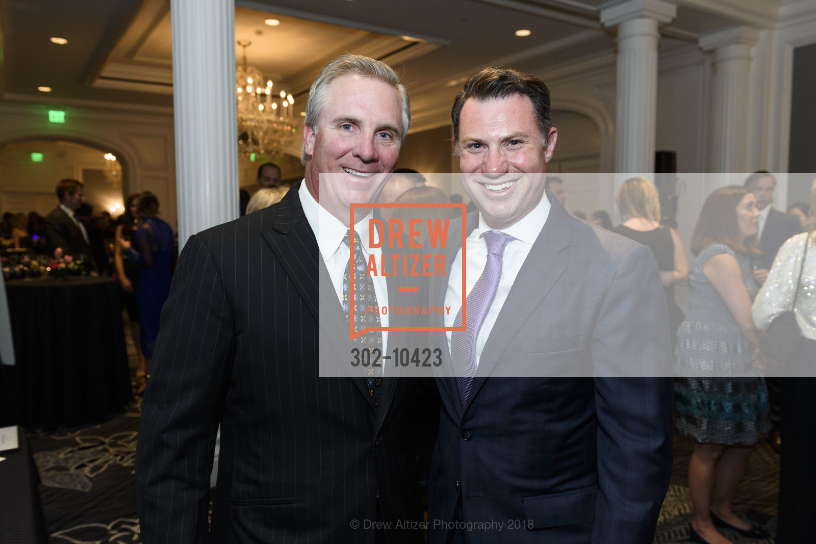 Mike Allard, David Brillant, Crohn's and Colitis Foundation California Wine Classic 2018, Ritz Carlton Hotel. 600 Stockton Street, April 14th, 2018, Photo #302-10423 Mike Allard, David Brillant, Photo #302-10423