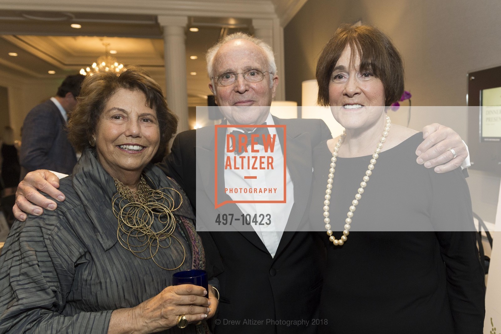 Lee Pollak, Steve Abel, Joanne Abel, Crohn's and Colitis Foundation California Wine Classic 2018, Ritz Carlton Hotel. 600 Stockton Street, April 14th, 2018