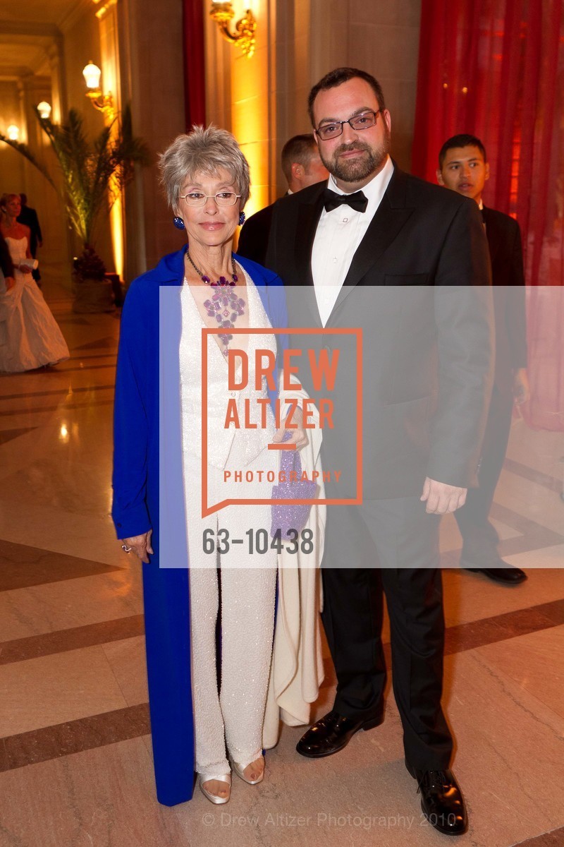 Rita Moreno, Christopher Verdosci, SF Opera 2010 Gala - Arrivals, War Memorial Opera House, September 10th, 2010, Photo #63-10438 Rita Moreno, Christopher Verdosci, Photo #63-10438
