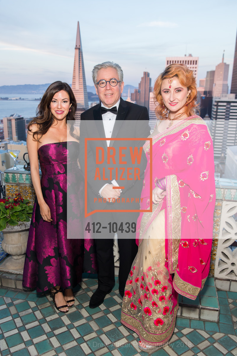 Colette Devou, Joseph Gastenaga, Melissa Bolin, UCSF Partners in Care Soiree 2018, The Fairmont Nob Hill, April 14th, 2018
