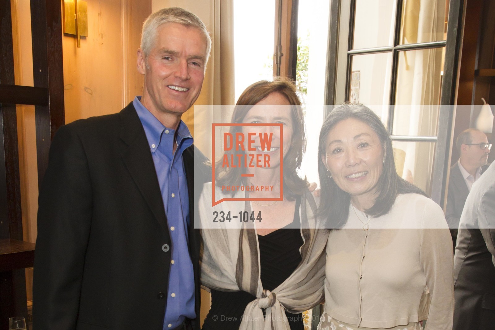 Jim Farrell, Emma Farr Rawlings, Patsy Ishiyama, Swig/Sedlack Engagement Celebration, Fairmont Hotel, Penthouse, March 19th, 2016, Photo #234-1044 Jim Farrell, Emma Farr Rawlings, Patsy Ishiyama, Photo #234-1044
