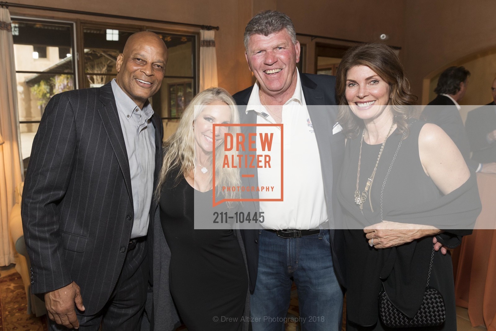Ronnie Lott, Wendy Wright, Karen Lott, Photo #211-10445